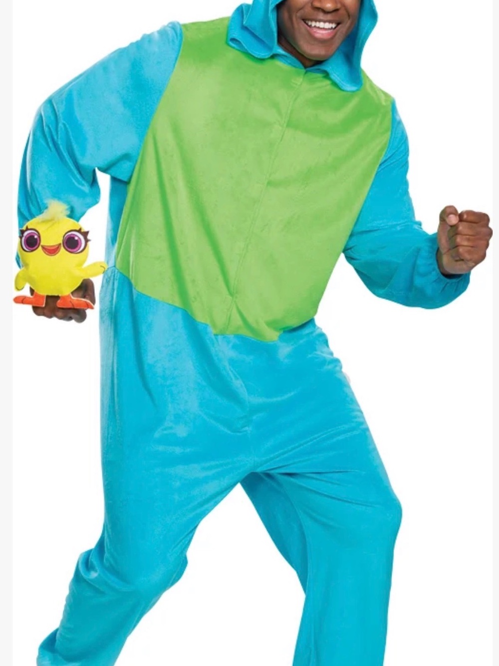 ADULT BUNNY DUCKY JUMPSUIT - TOY STORY 4 LIKE NEW CONDITION